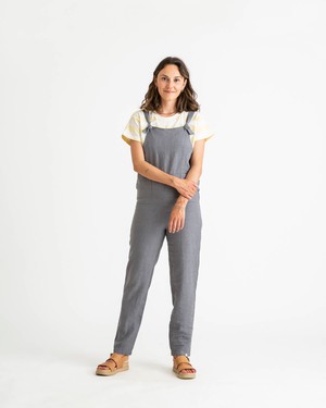 Linen Overall storm blue from Matona