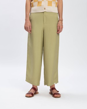 Tencel Pants slate green from Matona