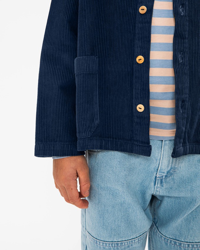 Boxy Corduroy Jacket anchor blue from Matona