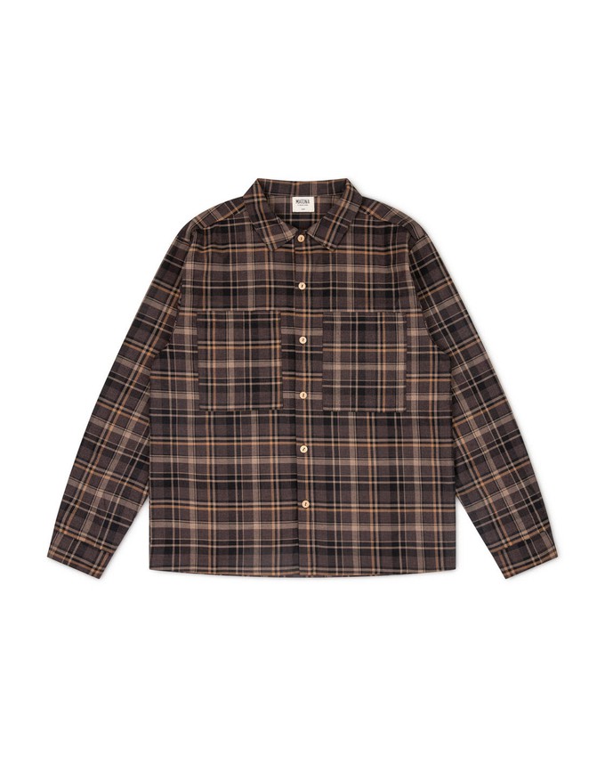 Bobbie Shirt dark tartan from Matona