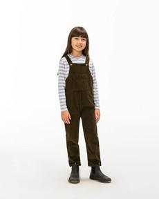 Corduroy Dungarees moss via Matona