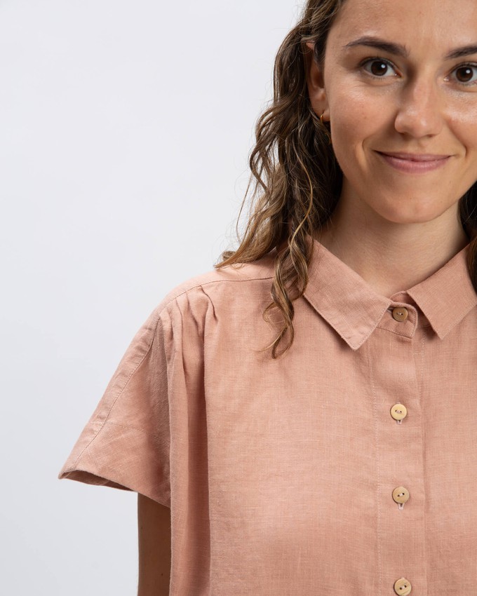 Linen Blouse rose from Matona