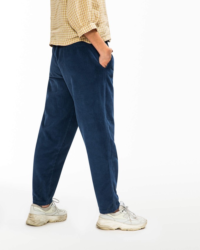 Corduroy Pants anchor blue from Matona