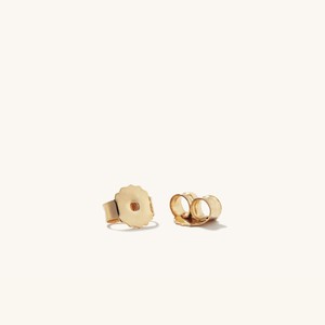 Emerald Flat Sphere Studs from Mejuri