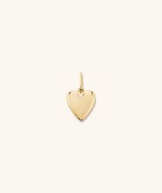 Puffy Heart Charm via Mejuri