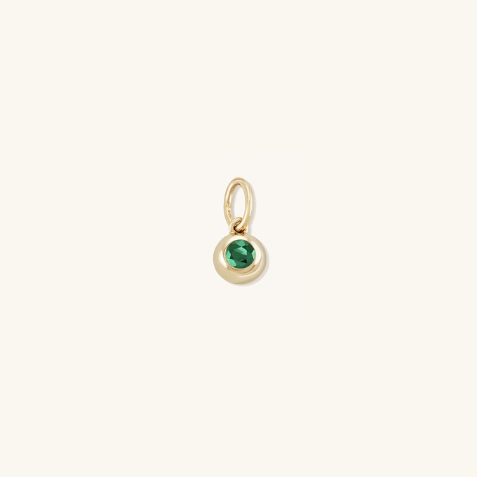 Emerald Sphere Charm from Mejuri