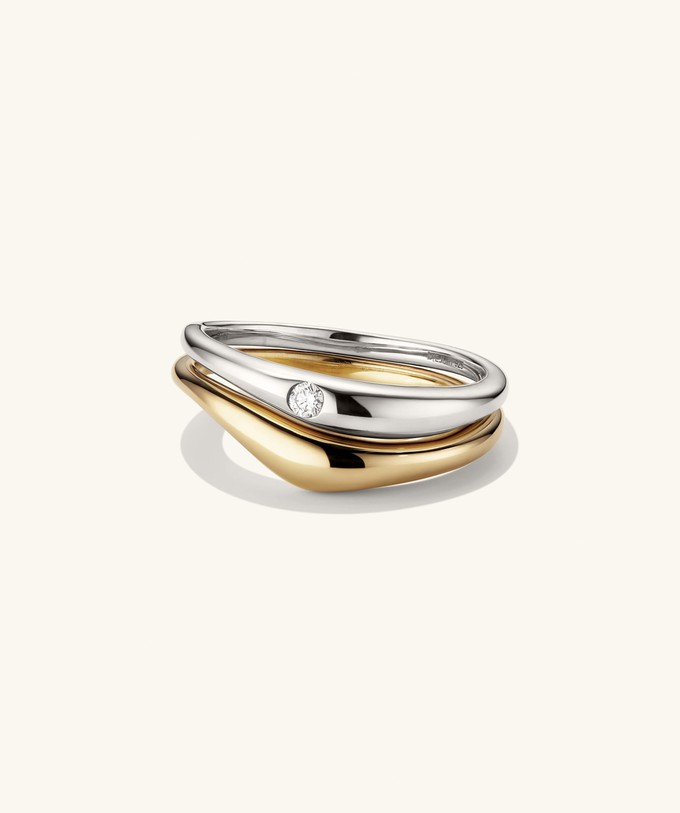 Organic DÃ´me Nesting Ring Set from Mejuri