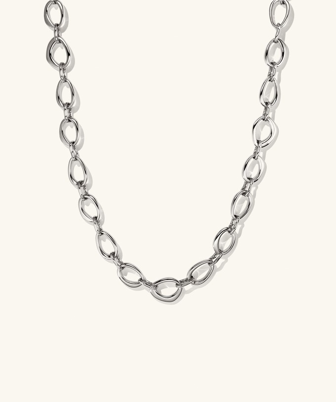 Organic DÃ´me Ripple Chain Necklace from Mejuri