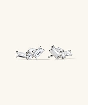 Lab Grown Sapphire Bold Climber Studs from Mejuri