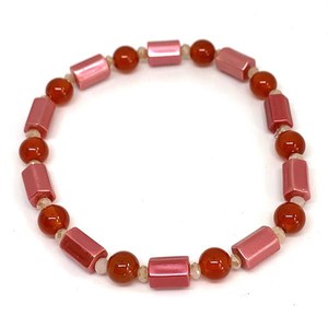 Magneet armband roze-rood from MI-AMI