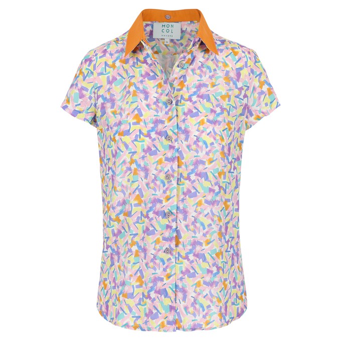 Oase blouse Confetti EcoVero from Mon Col Anvers