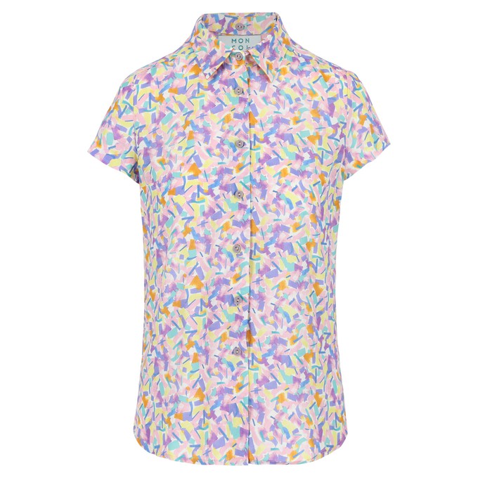 Oase blouse Confetti EcoVero from Mon Col Anvers