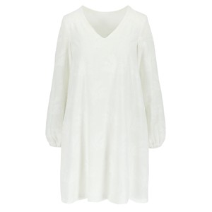 Cosmopolitan dress white leaf - Last size: 42 from Mon Col Anvers