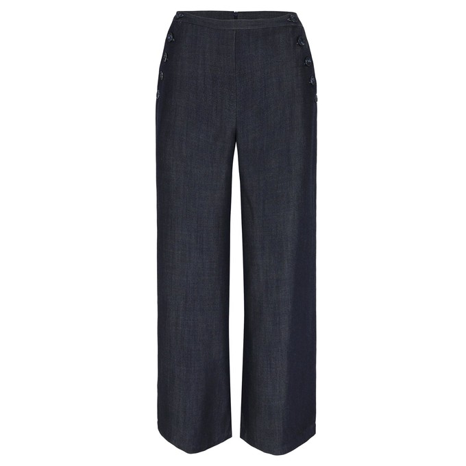 Nemo pants Dark blue jeans (lyocell) from Mon Col Anvers