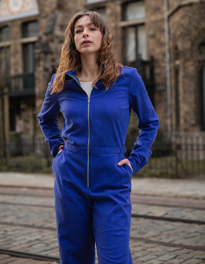 Aero jumpsuit Royal blue from Mon Col Anvers