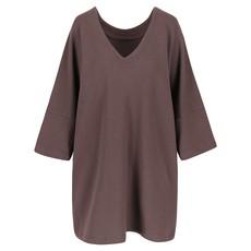 Aurora Mini Dress Taupe via Mon Col Anvers