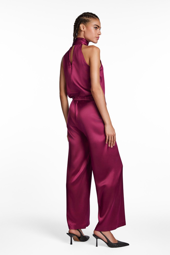 DARK MAGENTA JUMP SUIT from MONIQUE SINGH