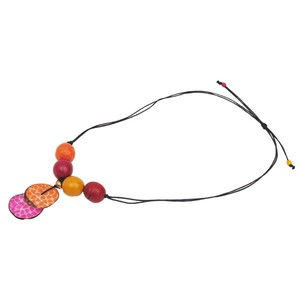 Lotus - verstelbare ketting van tagua - sunset from MoreThanHip