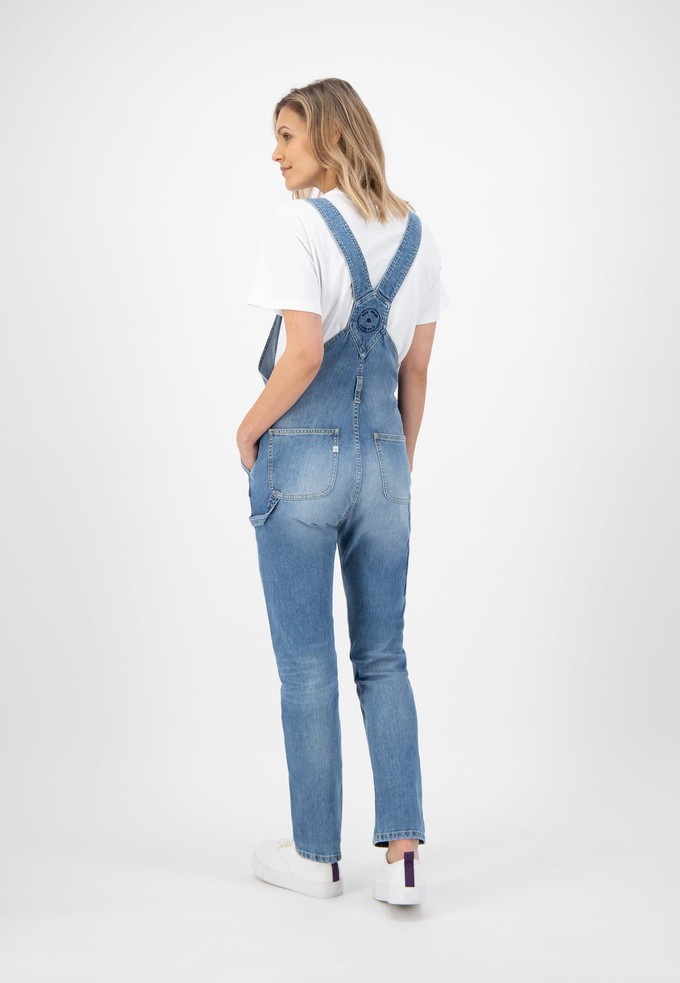 Jenn Dungaree  - Old Stone from Mud Jeans