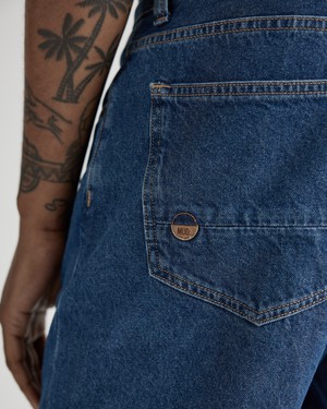 Bryce Mid Straight - Authentic Indigo from Mud Jeans