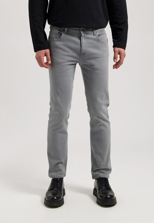 Bryce Mid Straight - Light Grey from Mud Jeans