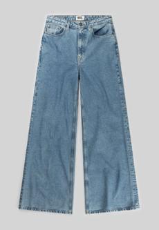 Sara High Loose - Stone Vintage via Mud Jeans