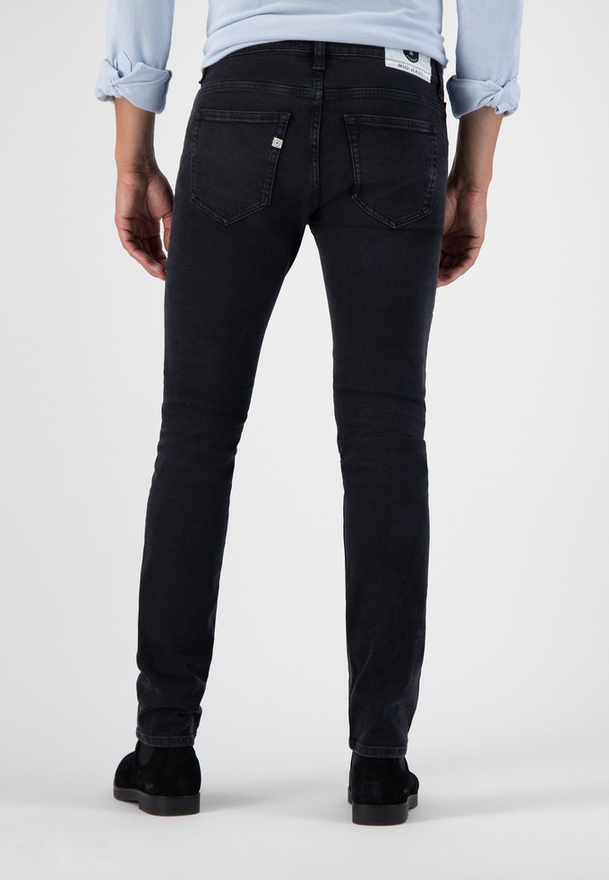 Slim Lassen - Stone Black from Mud Jeans