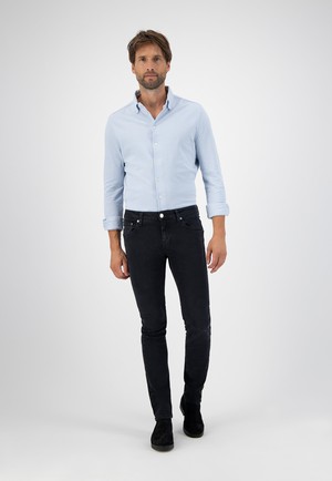 Slim Lassen - Stone Black from Mud Jeans