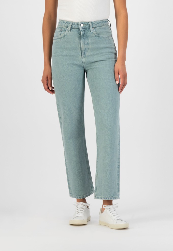 Relax Rose Cropped - Atlantic from Mud Jeans