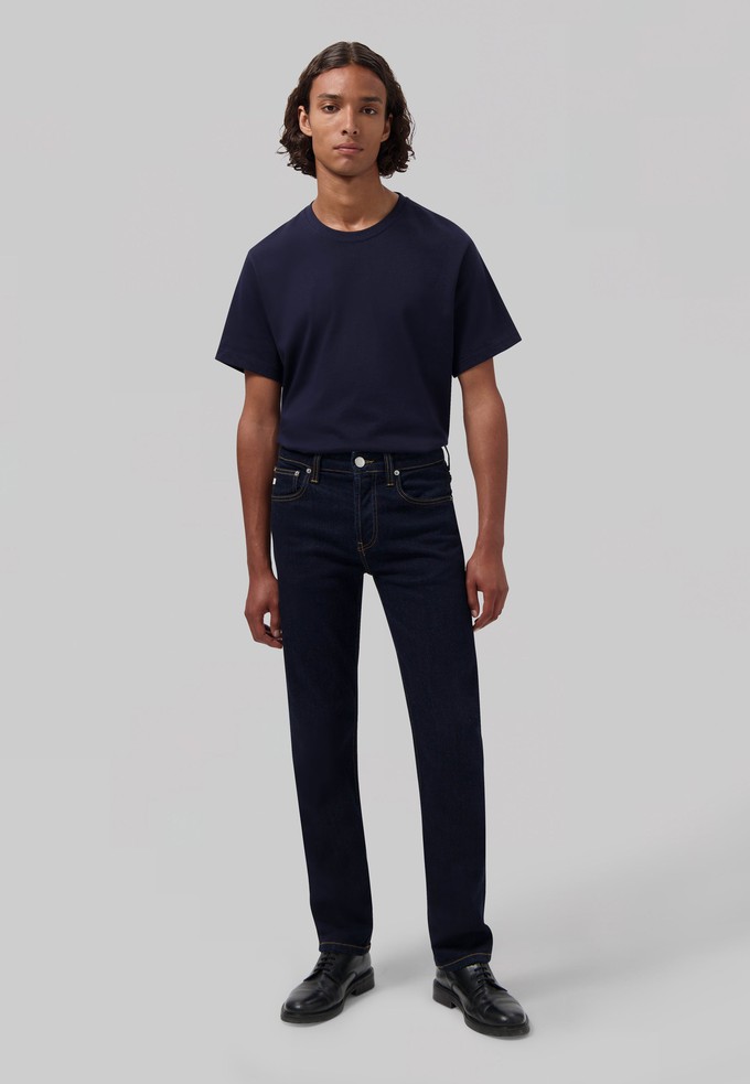 Bryce Mid Straight - Strong Blue from Mud Jeans