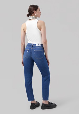 Mams Stretch Tapered - Stone Indigo from Mud Jeans