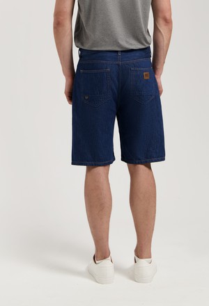 James Denim Short - Stone Indigo from Mud Jeans