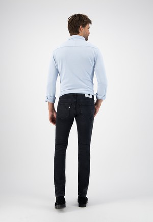 Slim Lassen - Stone Black from Mud Jeans