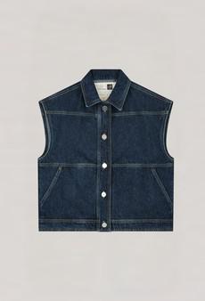 Van Vest - Starry Blue via Mud Jeans