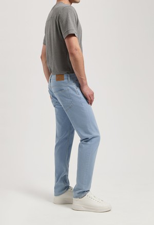 Dunn Low Tapered - Light Stone from Mud Jeans