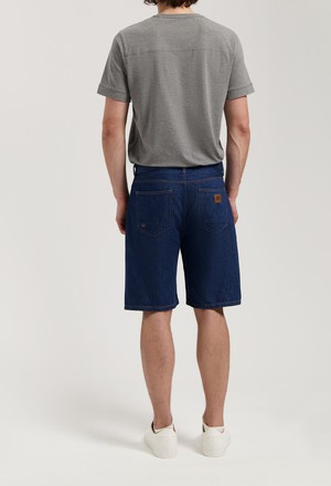 James Denim Short - Stone Indigo from Mud Jeans