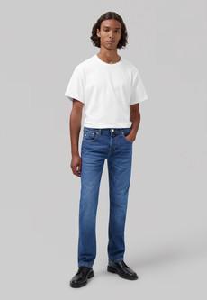 Bryce Mid Straight - Authentic Indigo via Mud Jeans