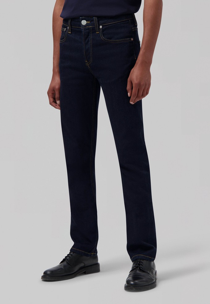 Bryce Mid Straight - Strong Blue from Mud Jeans