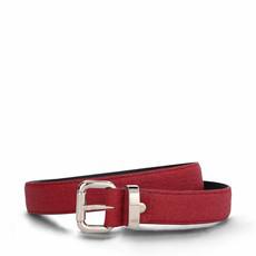 Belt Ordis Red via NAE Vegan Shoes