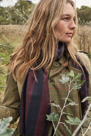 Recycled Flannel British Green Check Shirt Jacket from Neem London