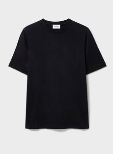 ZQ Merino Wool Jersey Super 120s Black T-Shirt via Neem London