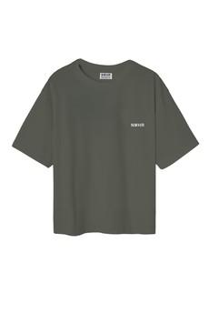 Basic olive t-shirt via NWHR