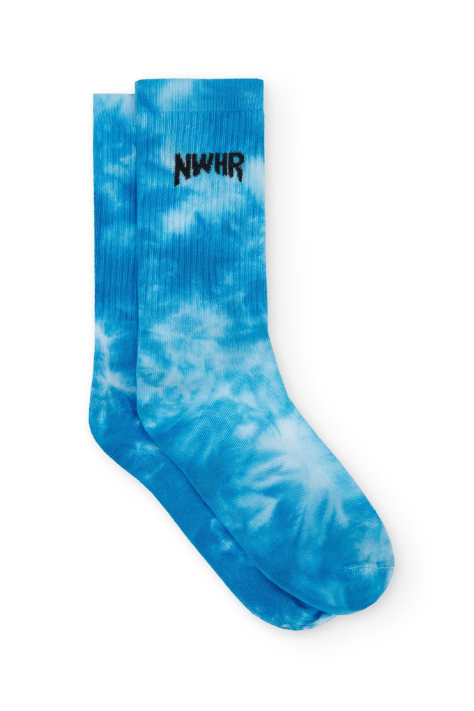 Tie Dye blue sock from NWHR