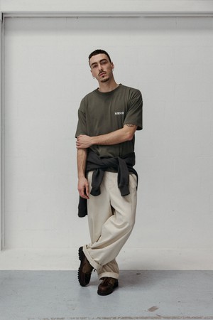 Basic olive t-shirt from NWHR