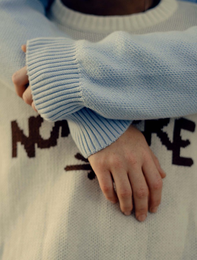 Nowhere beige sweater from NWHR