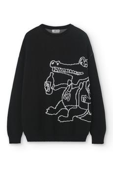 Crocodile sweater via NWHR