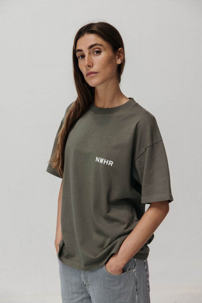 Basic olive t-shirt from NWHR