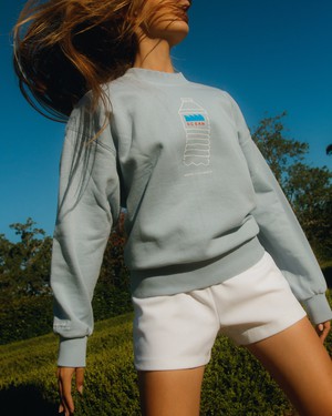 Ocean plastic sweatshirt from NWHR