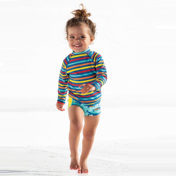 FRUGI Rainbow Whales zwembroek from Olifant en Muis