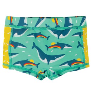 FRUGI Rainbow Whales zwembroek from Olifant en Muis